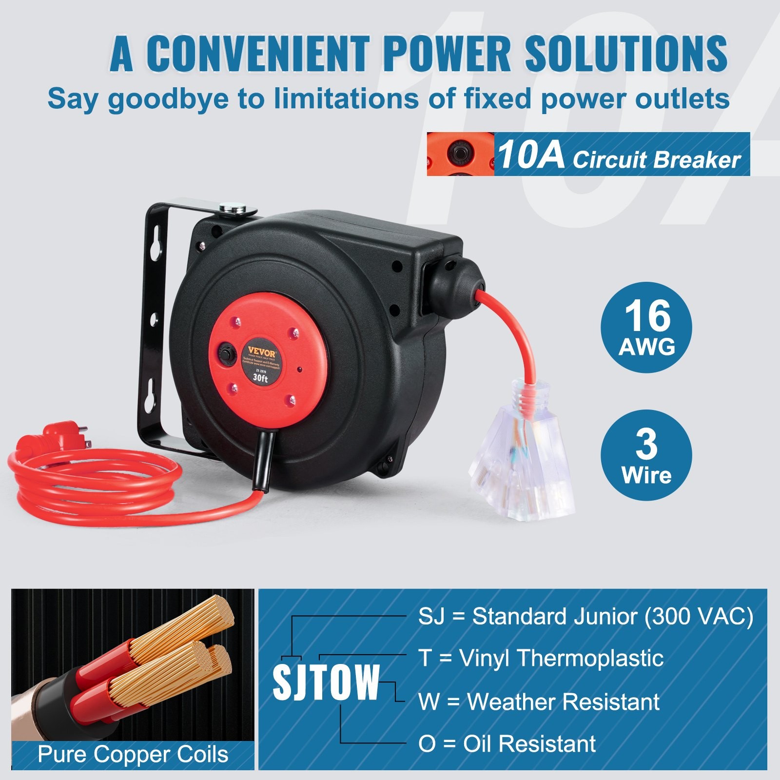 Retractable Extension Cord