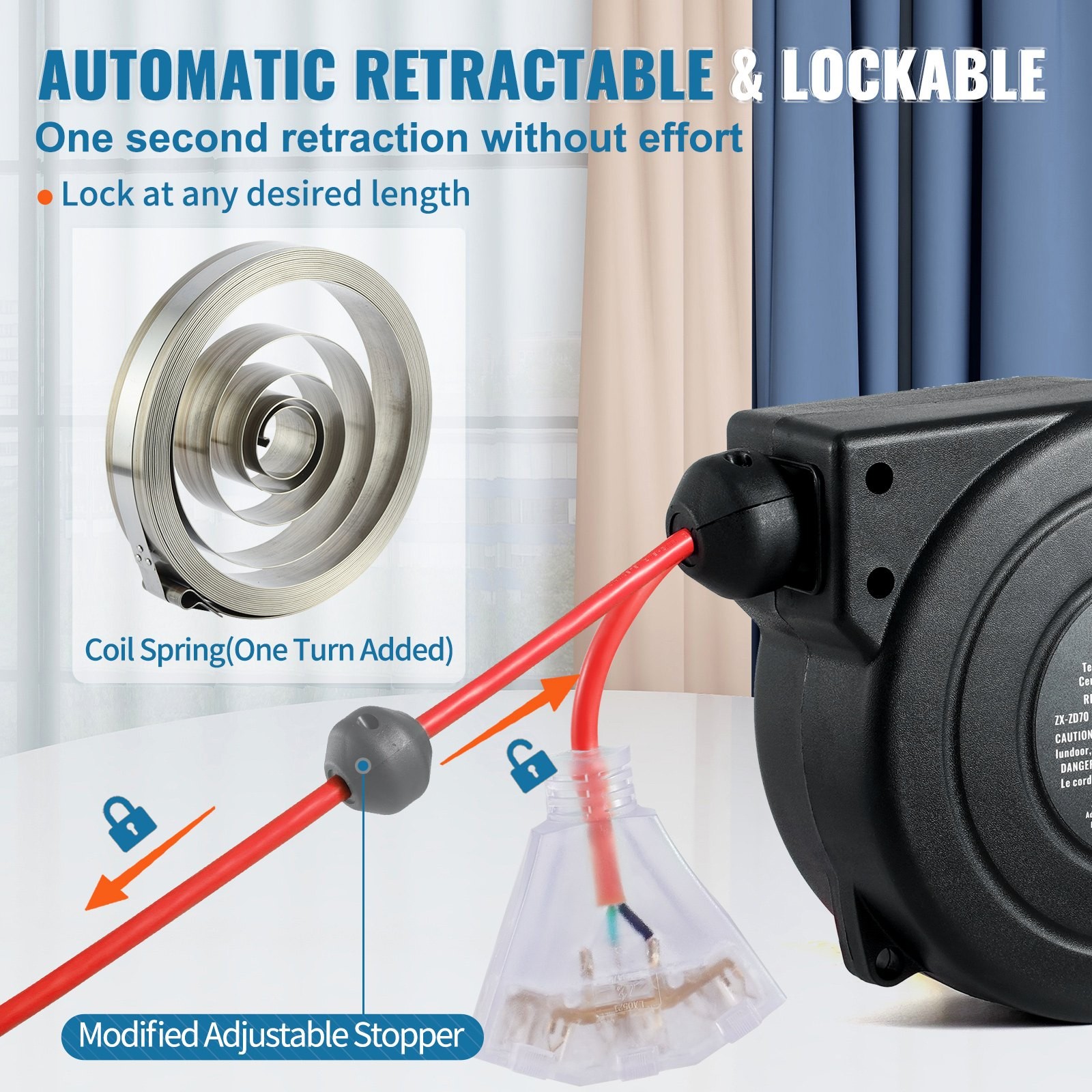 Retractable Extension Cord