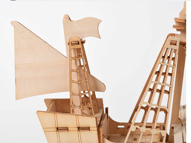 3D Puzzle Baby Wooden Toy