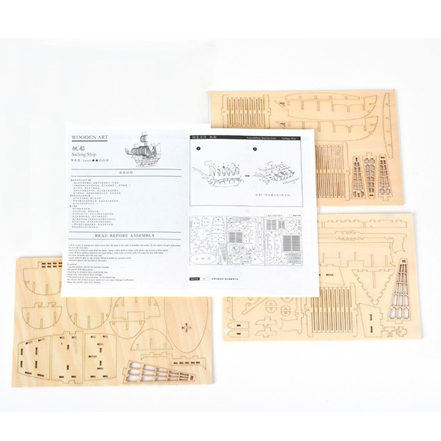 3D Puzzle Baby Wooden Toy