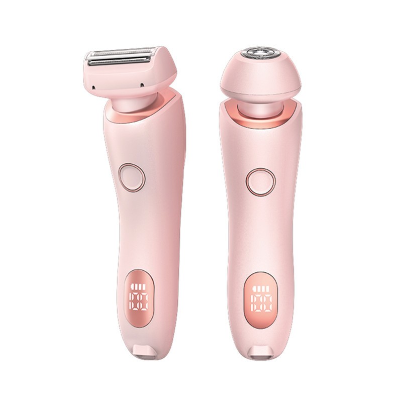 2-in-1 Female Epilator  Effortless Hair Removal with LED Display