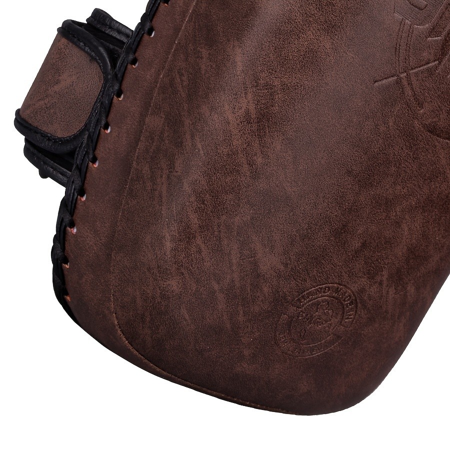 GINGPAI Vintage Curved Punch Mitts for Kickboxing, Muay Thai, and MMA Training
