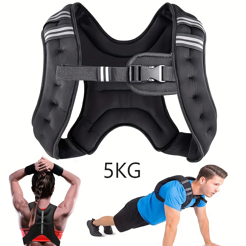 5kg Weighted Vest for Men & Women: Enhance Your Workouts with Adjustable Weight