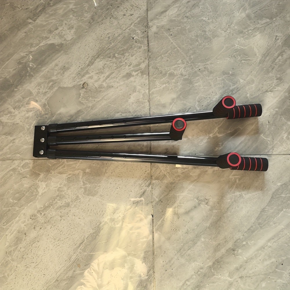 1pc Black 3-Bar Leg Stretcher: Boost Flexibility and Range of Motion