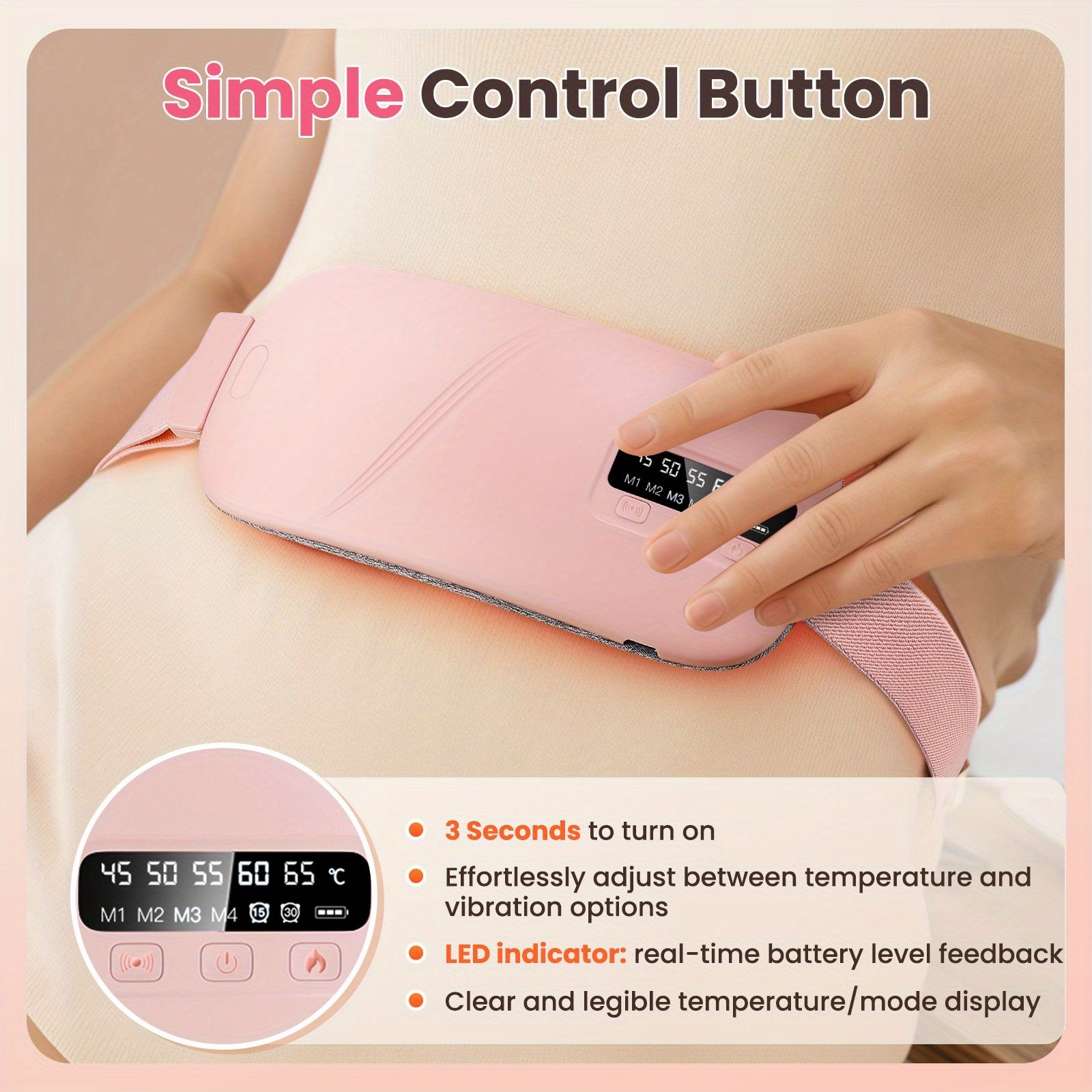 Smart Heating and Vibration Massager The Ultimate Relaxation Experience