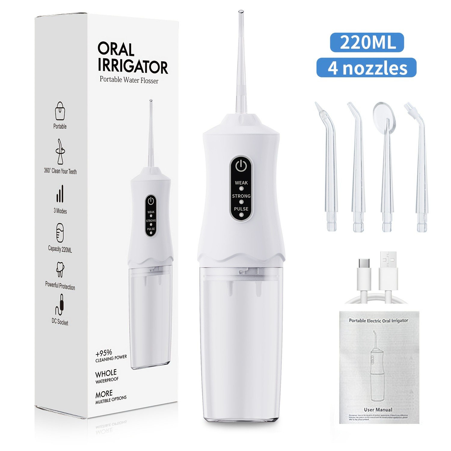 Portable Oral Irrigator  A Convenient, Effective Solution for Oral Hygiene