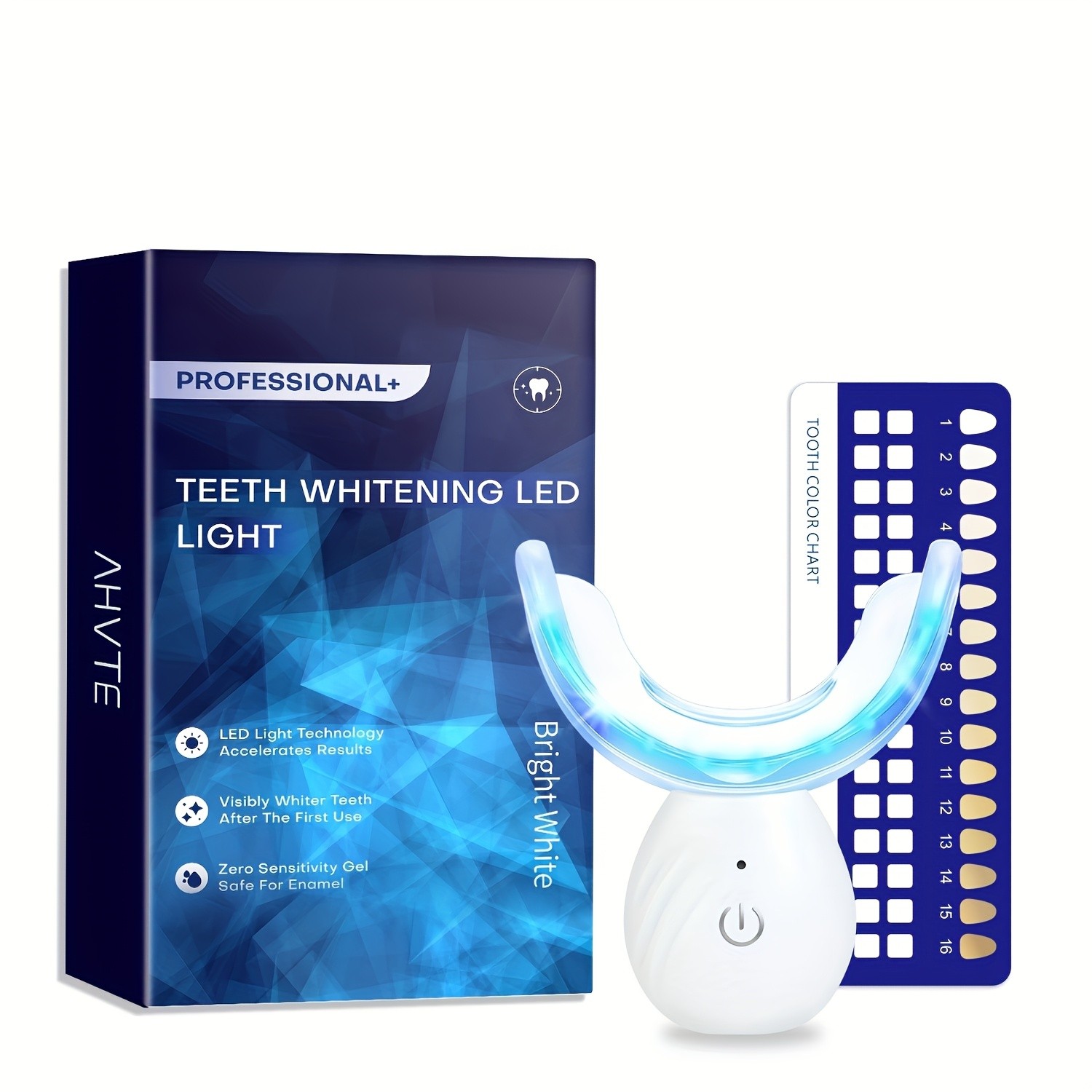 Teeth Whitening LED Light Kit  Achieve a Brighter, Whiter Smile at Home