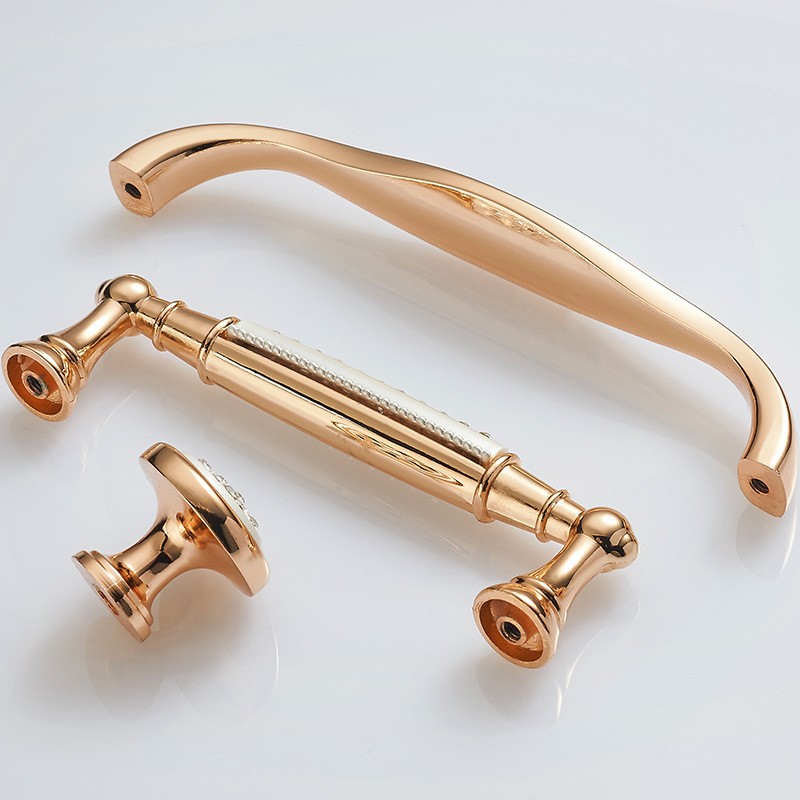 Rose Gold Door Handles