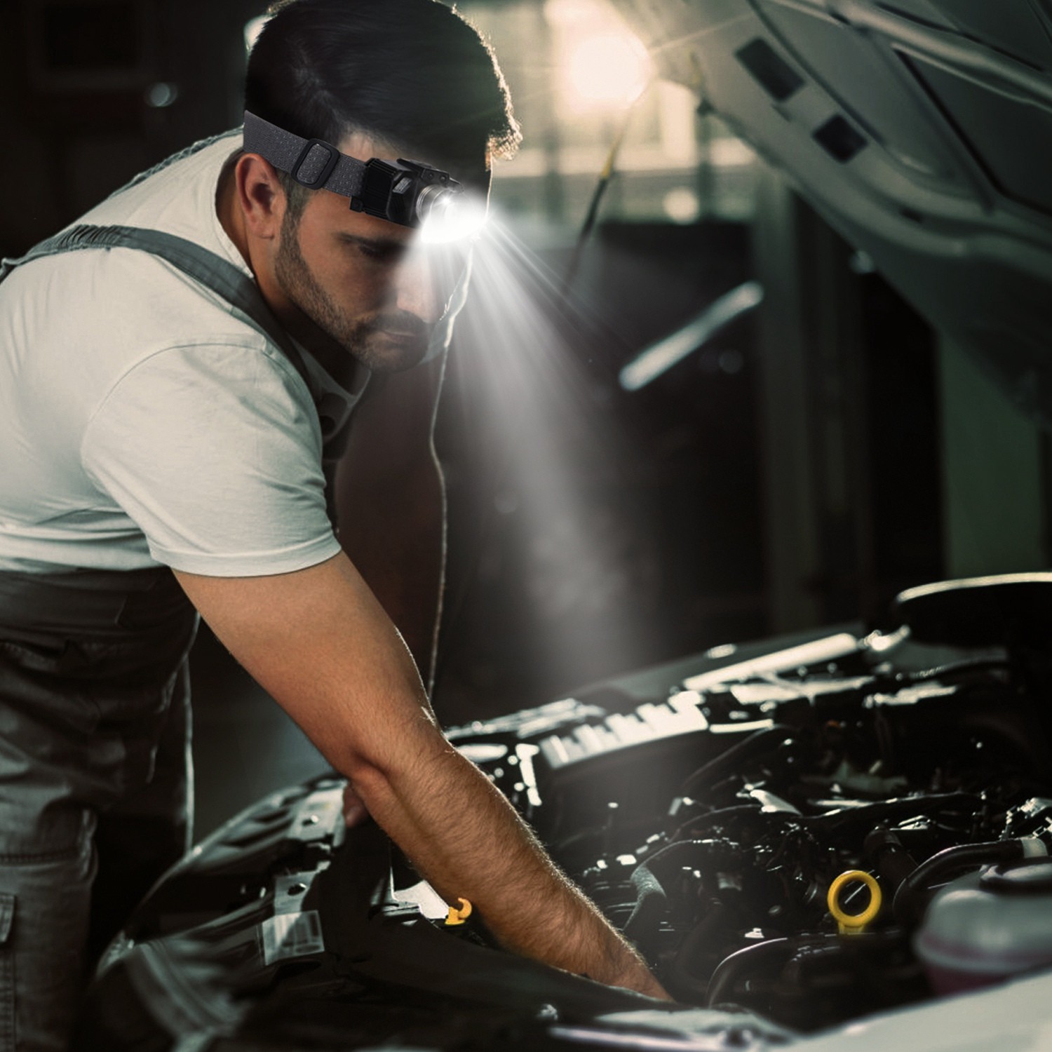 LED Flashlight Headlamp