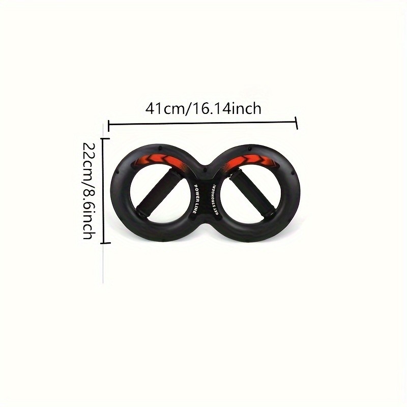 1pc 8-Shaped Arm Strength Trainer  Wrist and Forearm Exerciser for Muscle Building and Strength Training