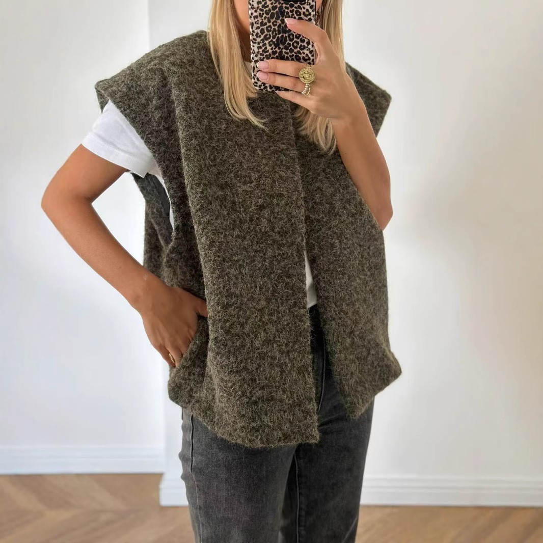 Womens Wool Vest
