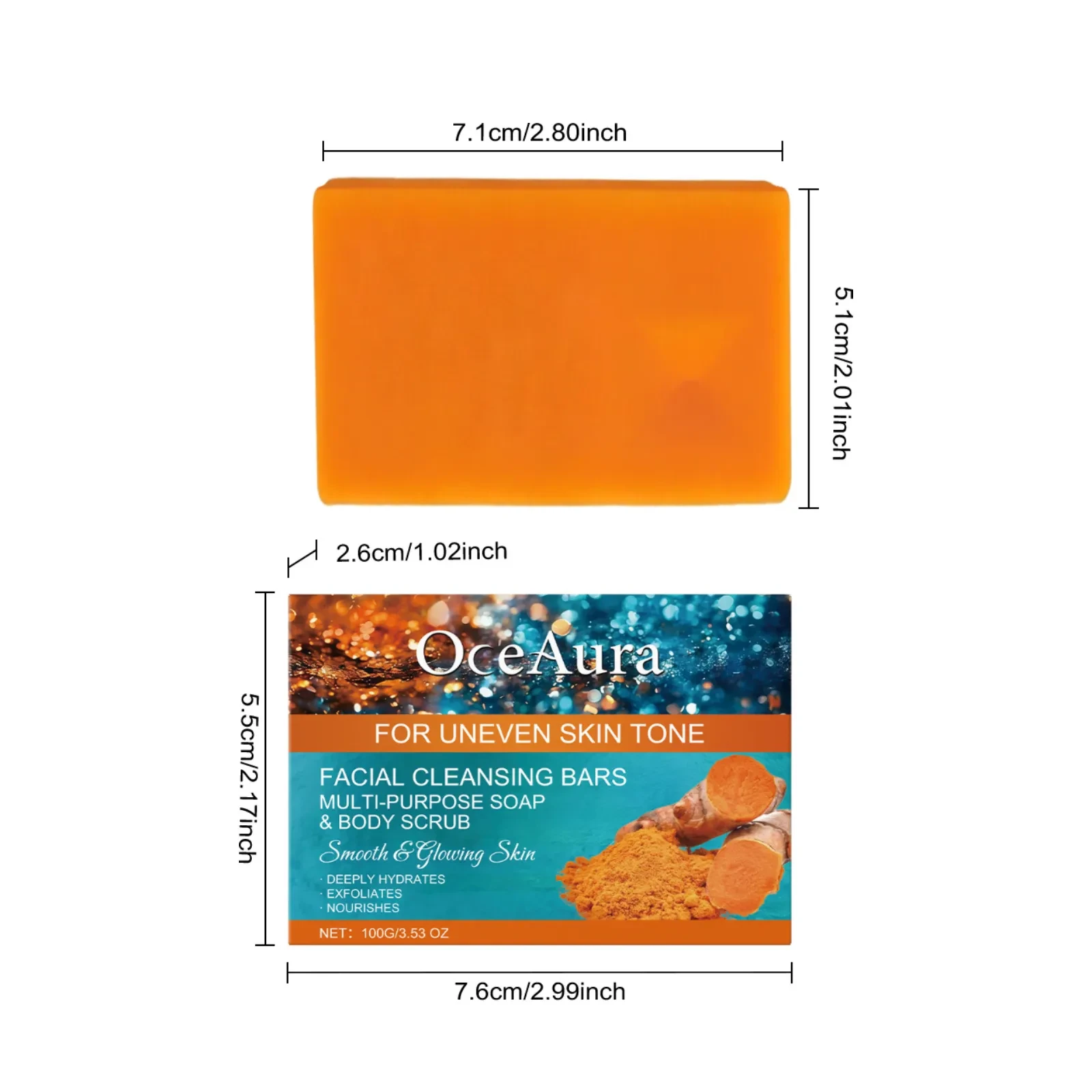 OceAura Facial Cleansing Bars