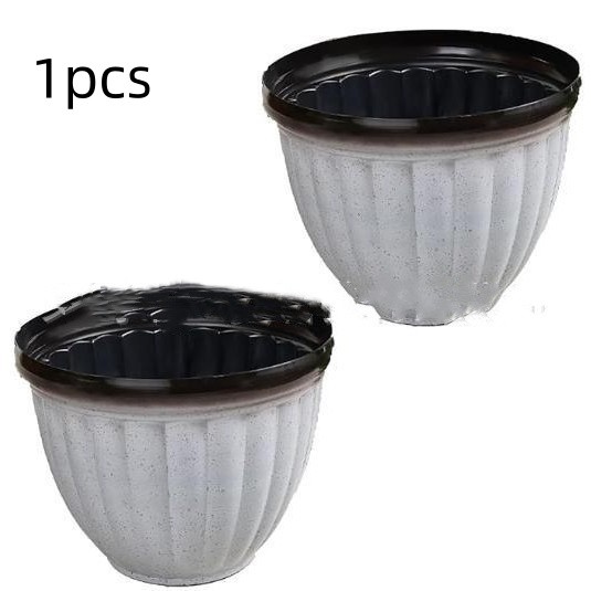 12 cm Plastic Plant Pots