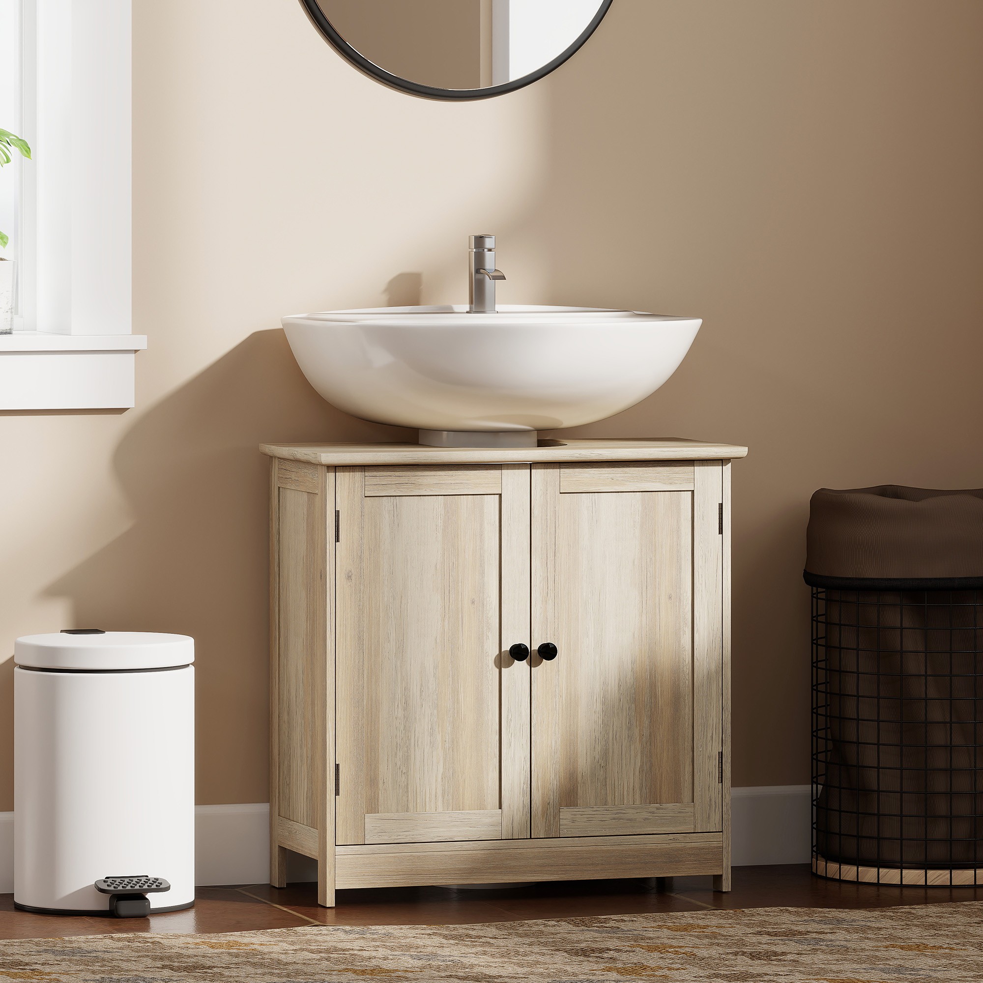 Oak Vanity