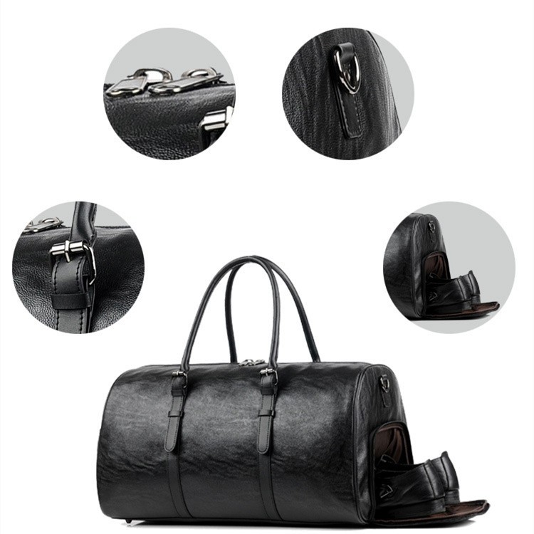 Leather Overnight Bag