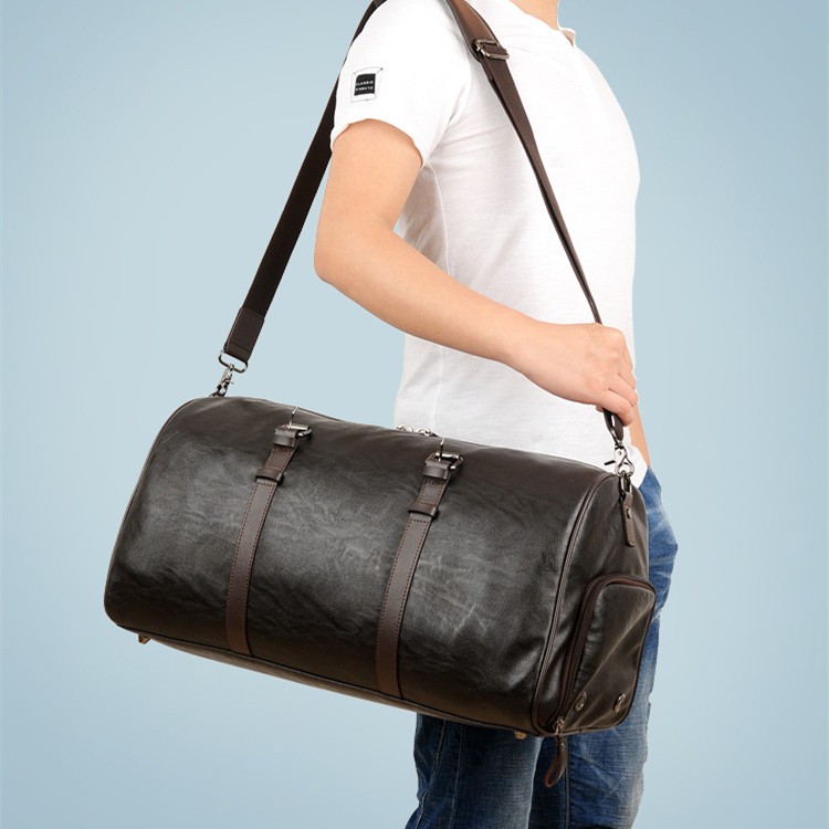 Leather Overnight Bag