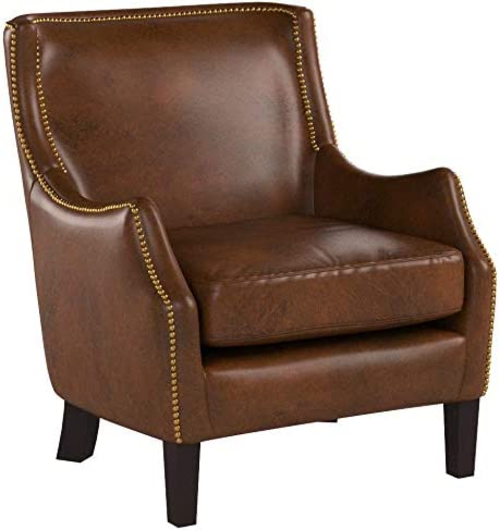 Leather Wingback Chair