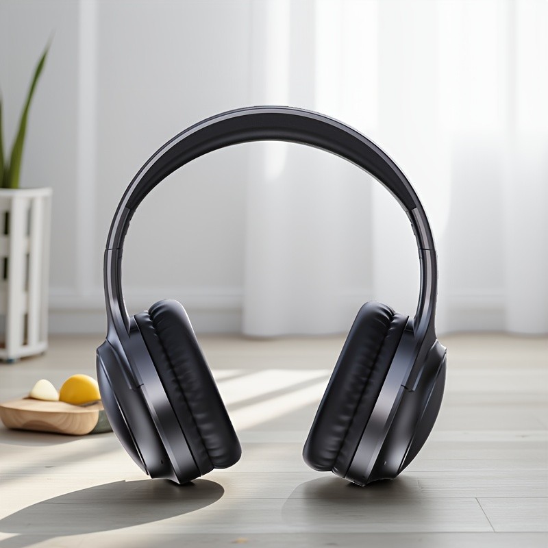 ASUS Wireless Over-Ear Headphones, ANC Active Noise Cancellation, Immersive Sound, Adjustable Foldable Design, Comfortable Fit for All Ear Shapes, Built-in Microphone, Ideal for Gamers and Movie/Music Enthusiasts