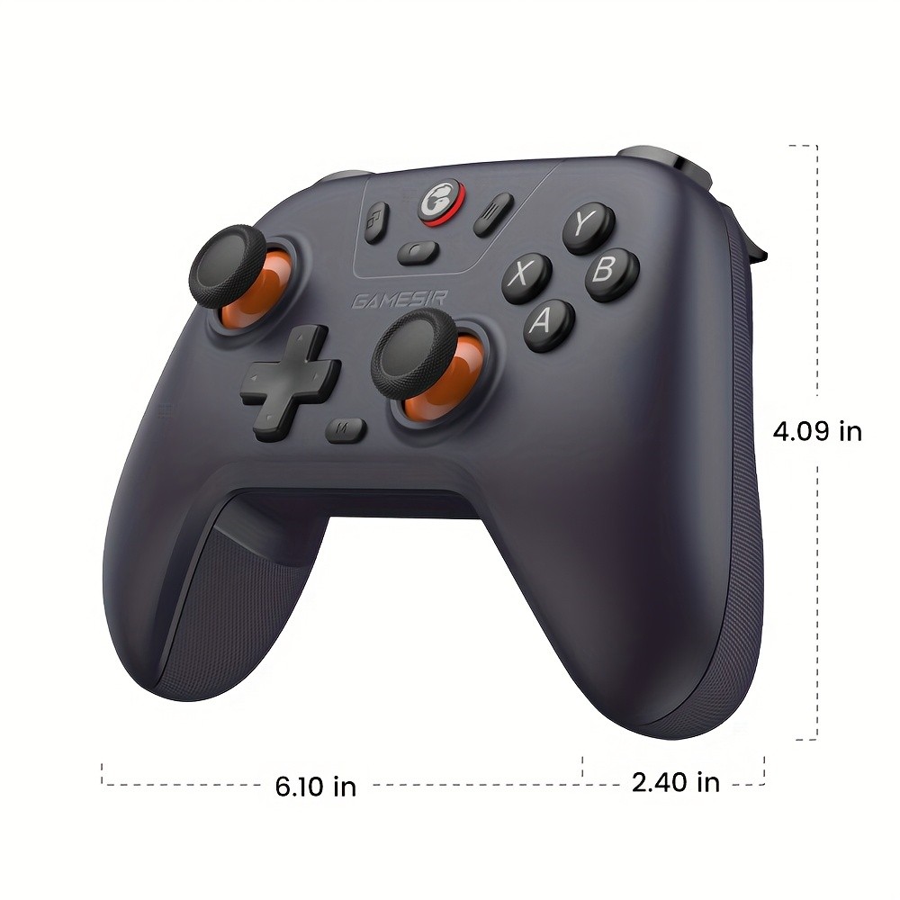 : GameSir Nova Lite Wireless Controller  Works with Windows PCs, iPhones, Android Devices, Switch Consoles, and Steam Decks | Hall Effect Triggers, Turbo Function, Rumble Vibration, Wireless and Wired Support