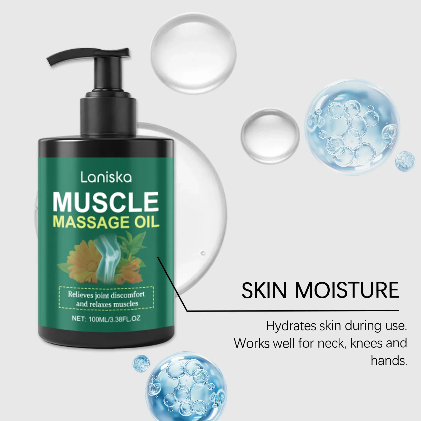 Laniska Muscle Massage Oil