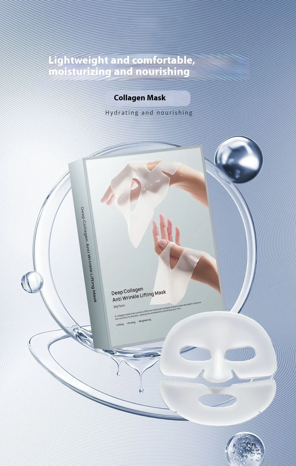 Collagen Mask  Hydrating & Nourishing for Youthful Skin