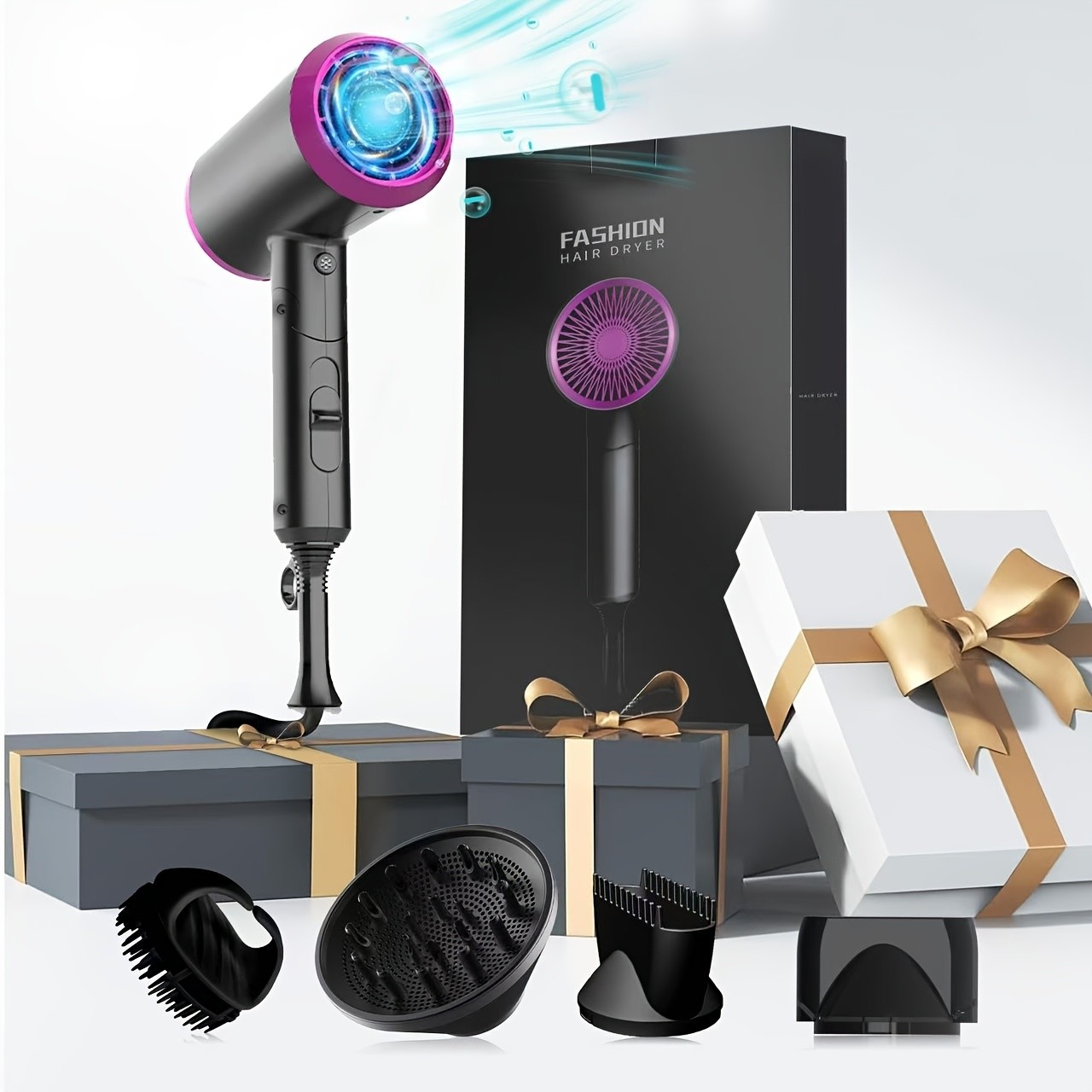 Professional Ionic Hair Dryer  Fast Drying, Smooth Finish & Salon Results at Home