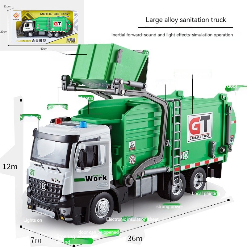 Garbage Truck Model