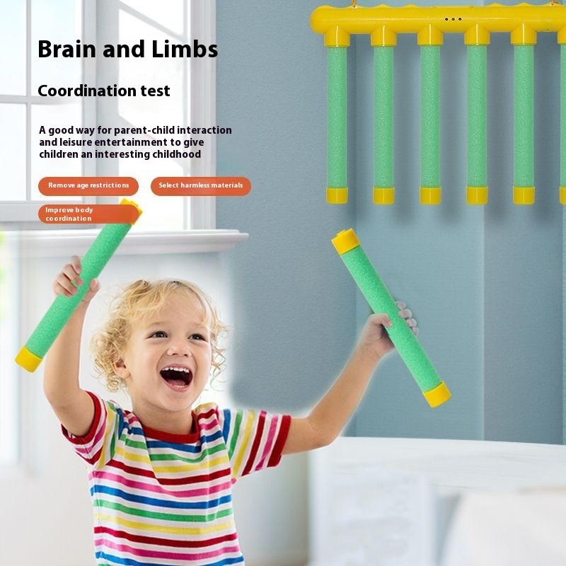 Reflective Drop Stick Challenge Game