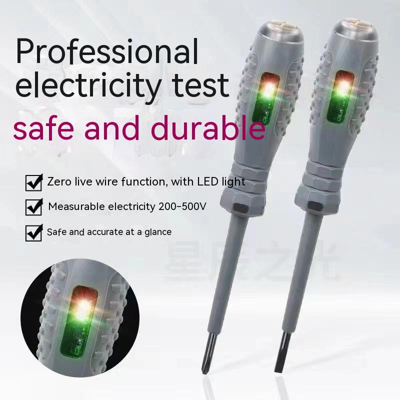 2-in-1 High Torque Strong Magnetic Screwdriver Electricity Detector