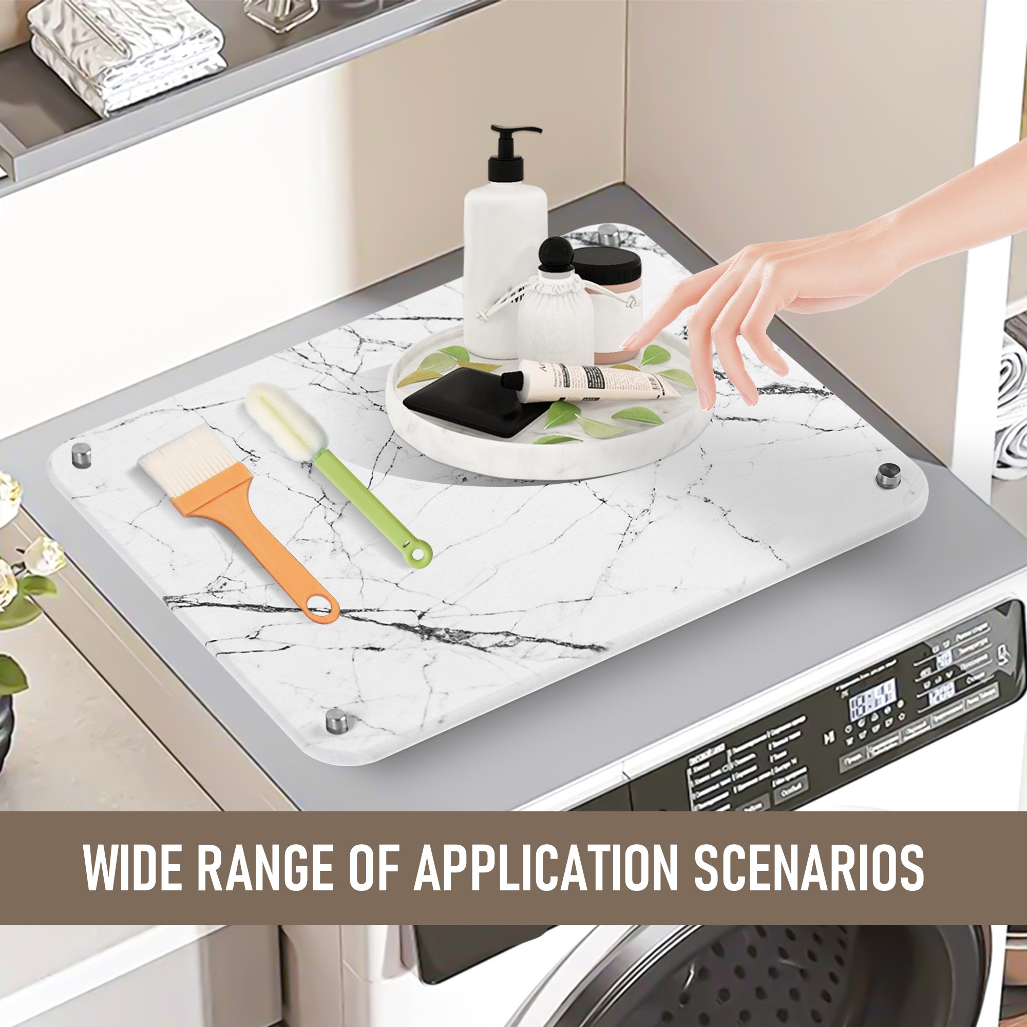 Stone Natural Dish Drying Mat