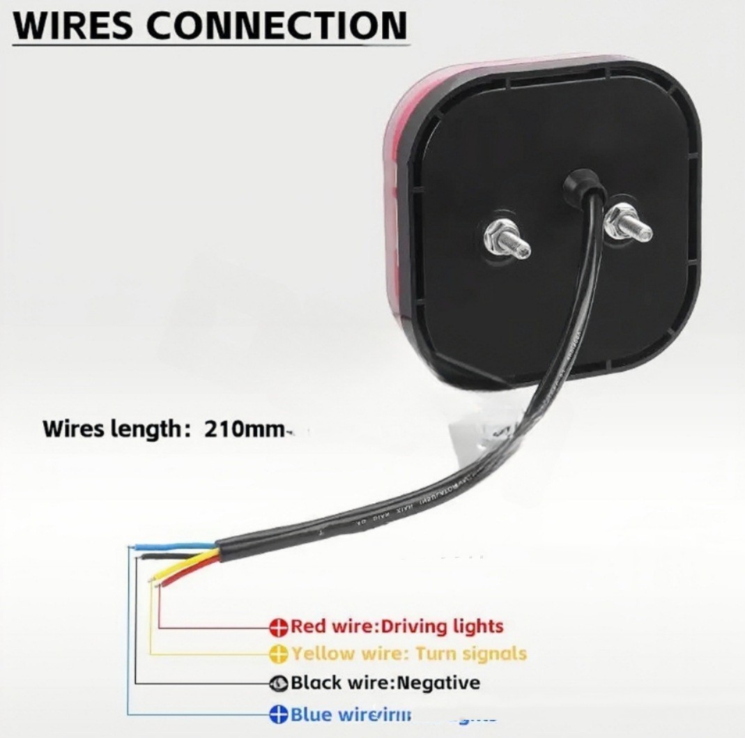 Trailer Tail Lights Kit