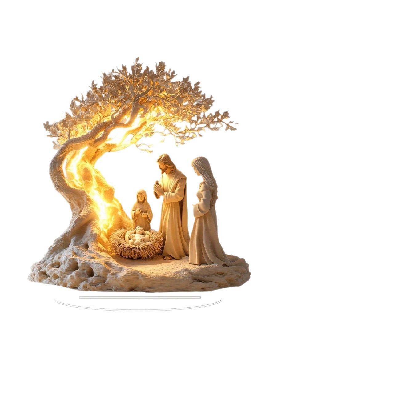 Nativity Scene Desktop Decoration