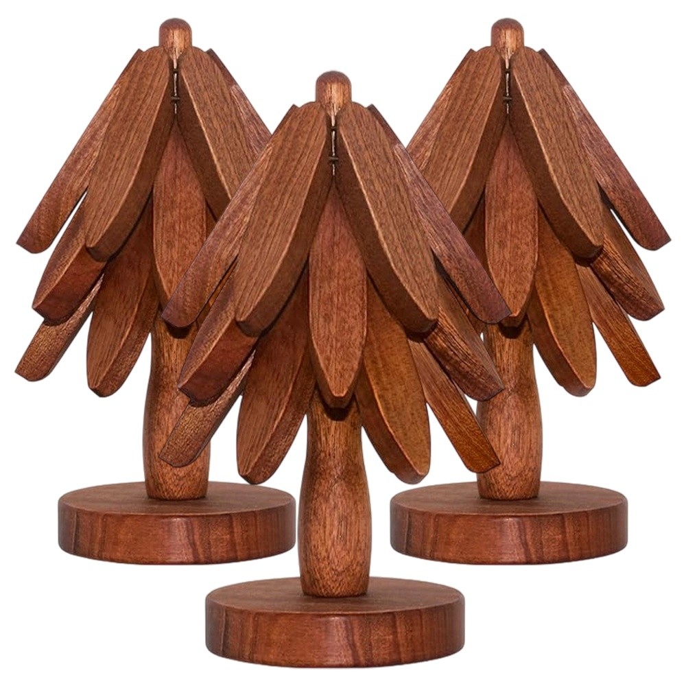 Wooden Foldable Trivet