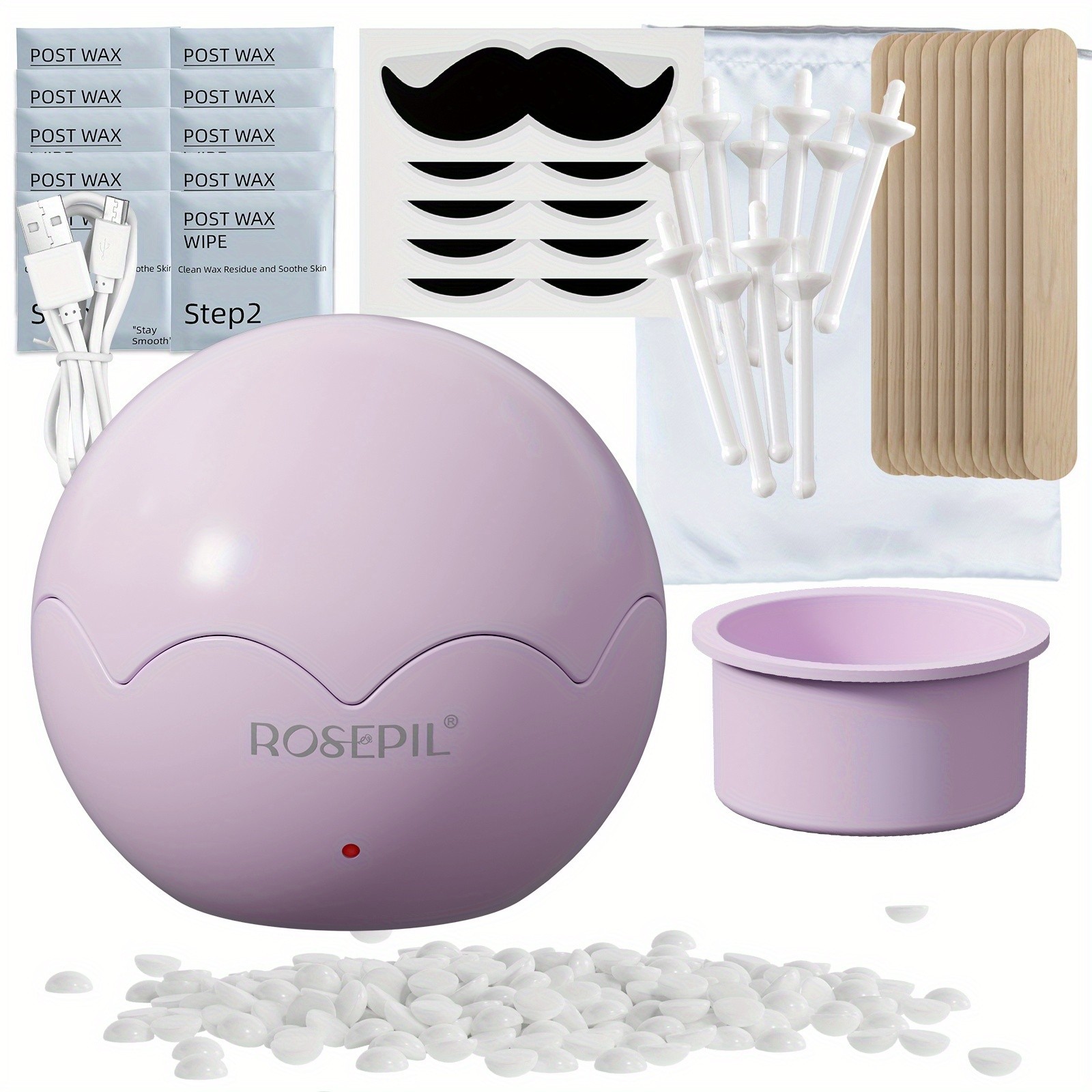 Professional Home Waxing Kit  Smooth Skin Results with Salon-Style Control