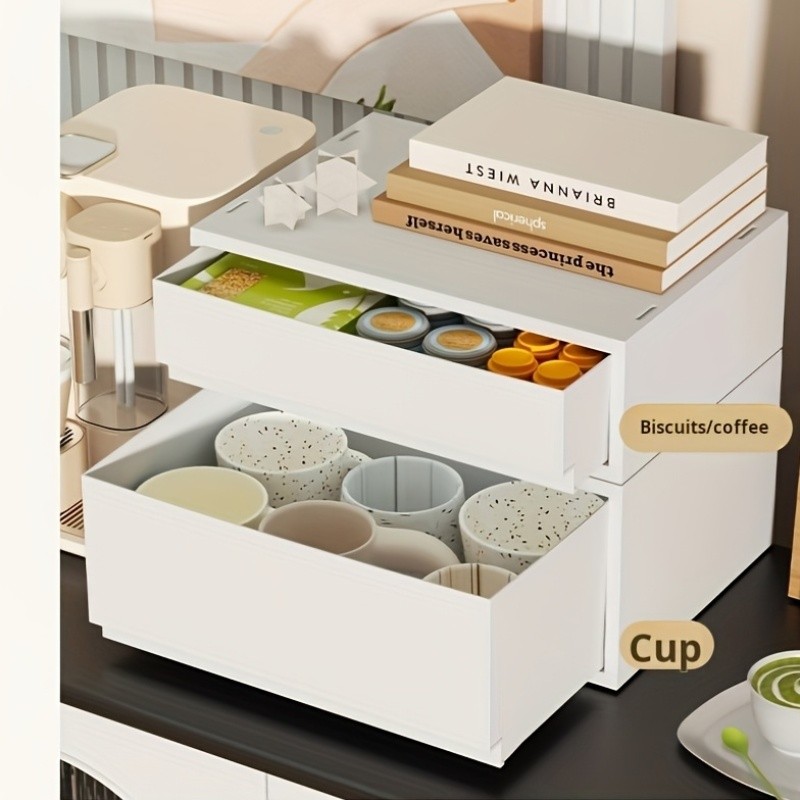 Coffee Machine Stand with Storage Drawer  Clean Counters, Smarter Coffee Spaces