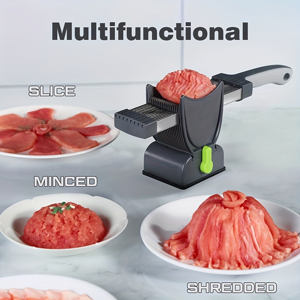 Multifunctional Meat Slicer & Shredder  Precision Cutting Made Effortless