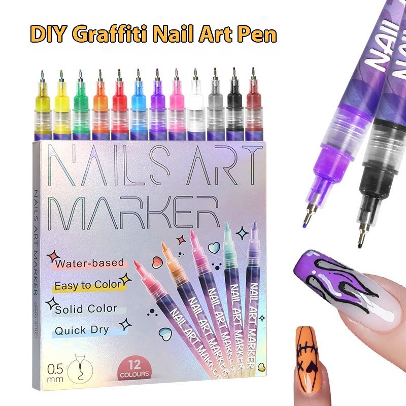 Nail Art Pens Set