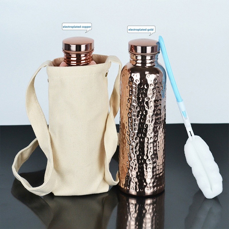 Copper Water Bottle  Natural Hydration with Timeless Wellness Benefits