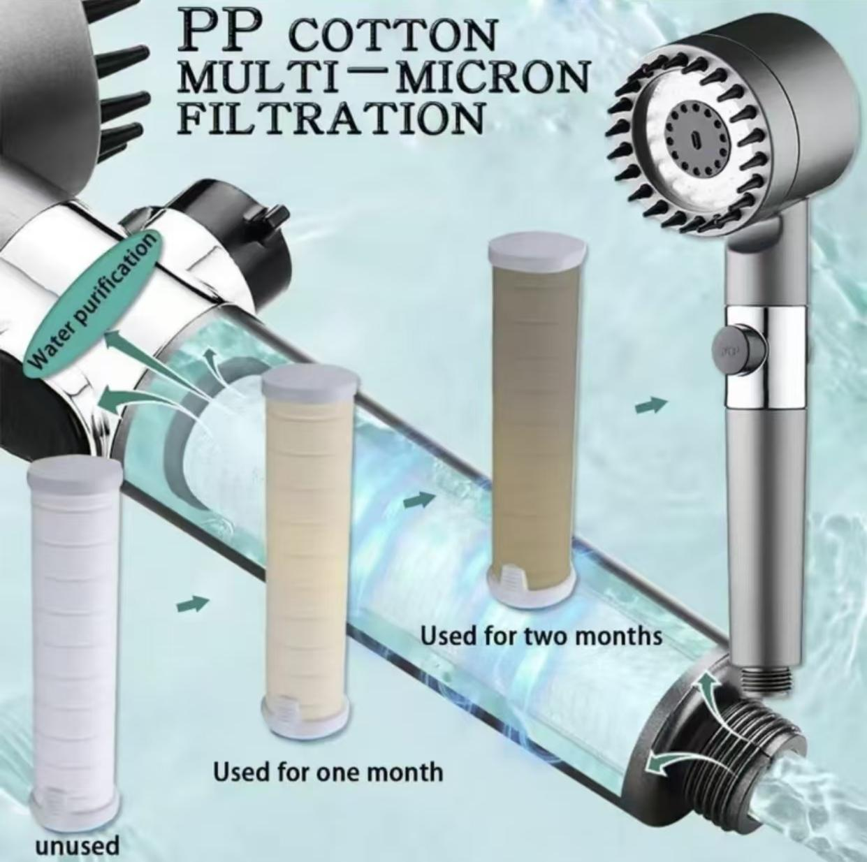 Shower Head Kit With Massage Head