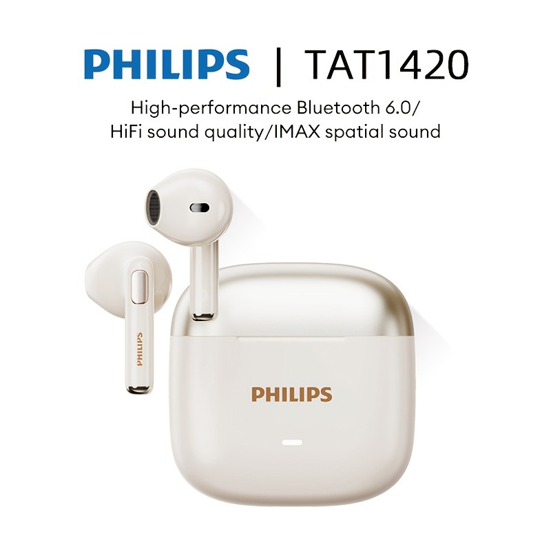 Philips Wireless Earbuds  Compact True Wireless Sound with Everyday Comfort
