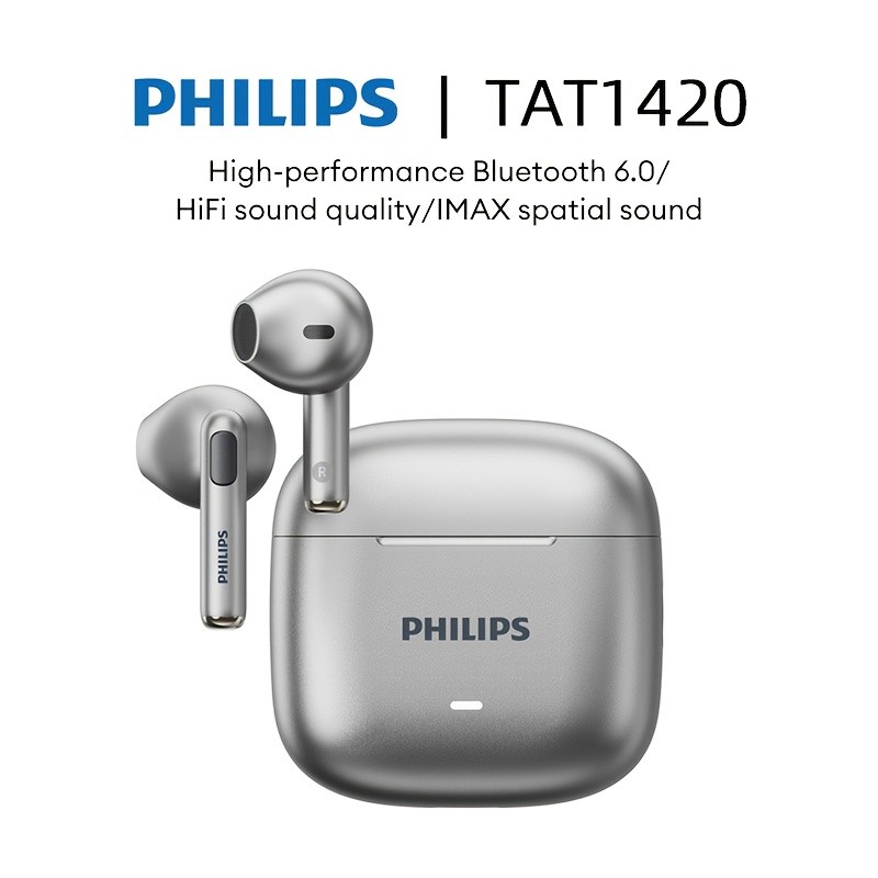 Philips Wireless Earbuds  Compact True Wireless Sound with Everyday Comfort