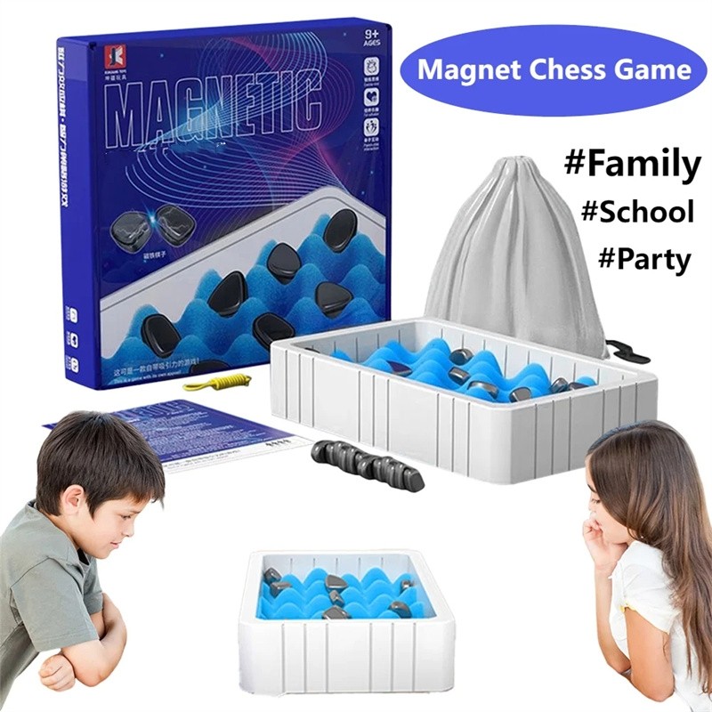Magnetic Battle Chess Educational Checkers Game