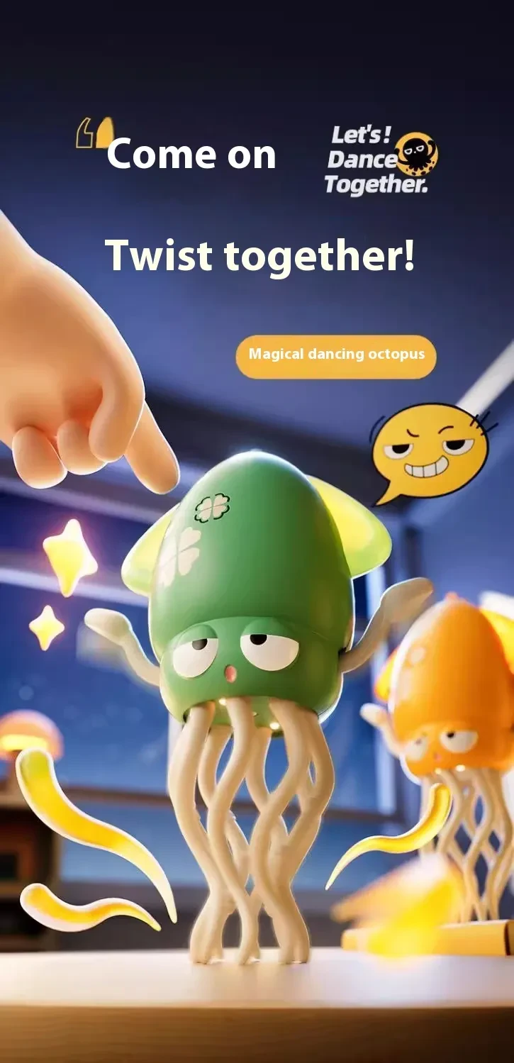 Dancing Octopus Toy