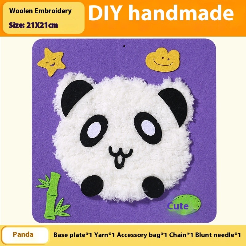 DIY Embroidery Doll Set