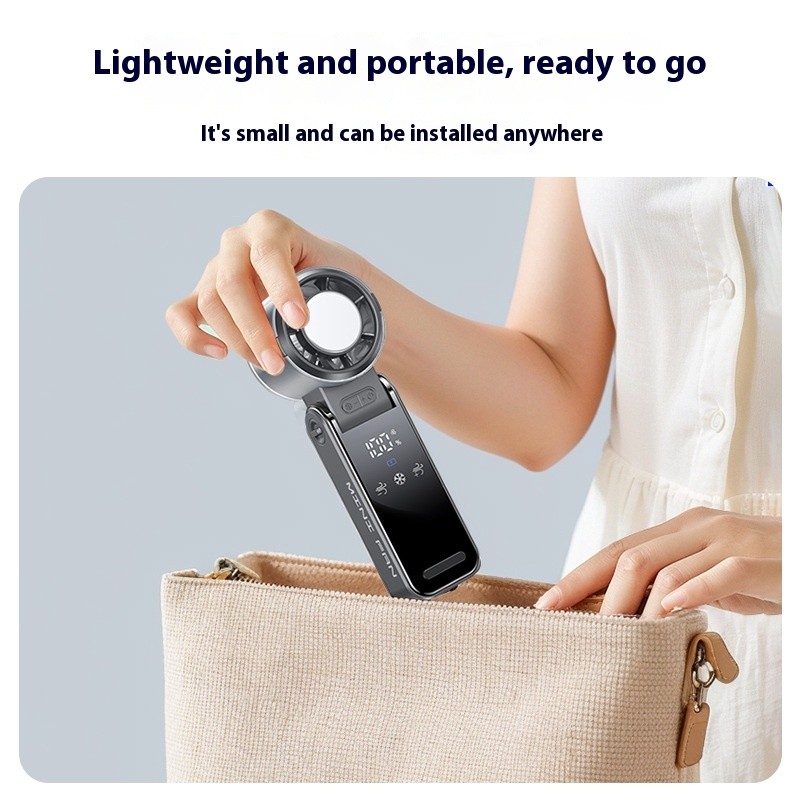 Foldable High-speed Handheld Fan