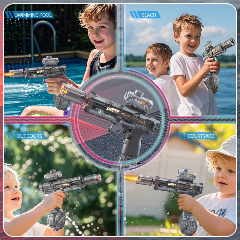 LED Electric Water Gun