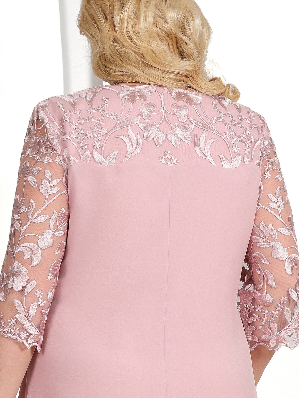 Sheer Breeze Layered Lace Dress