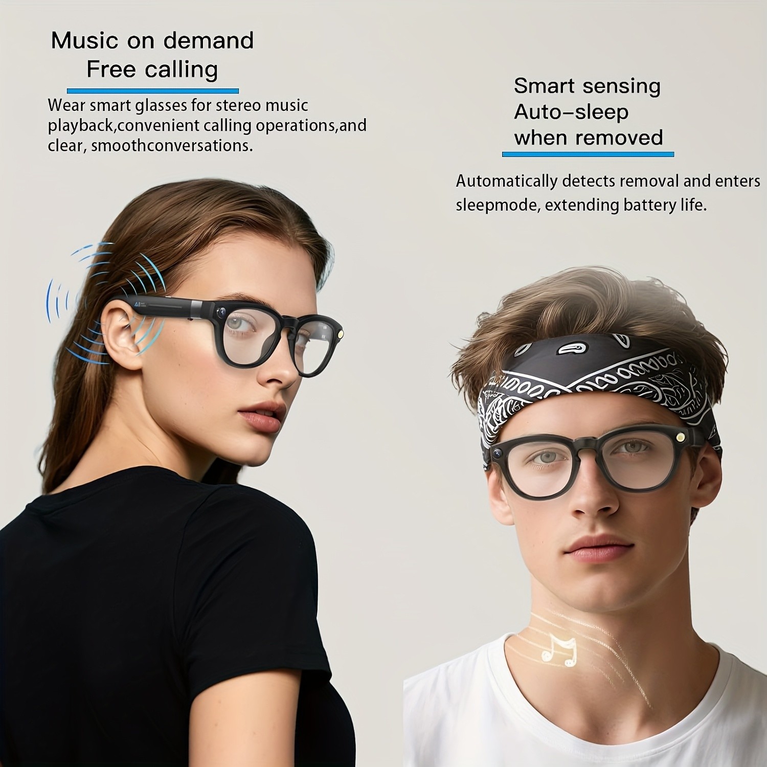 PEJE AI Smart Glasses: Real-Time Translation, Object Recognition, and Open-Ear Audio
