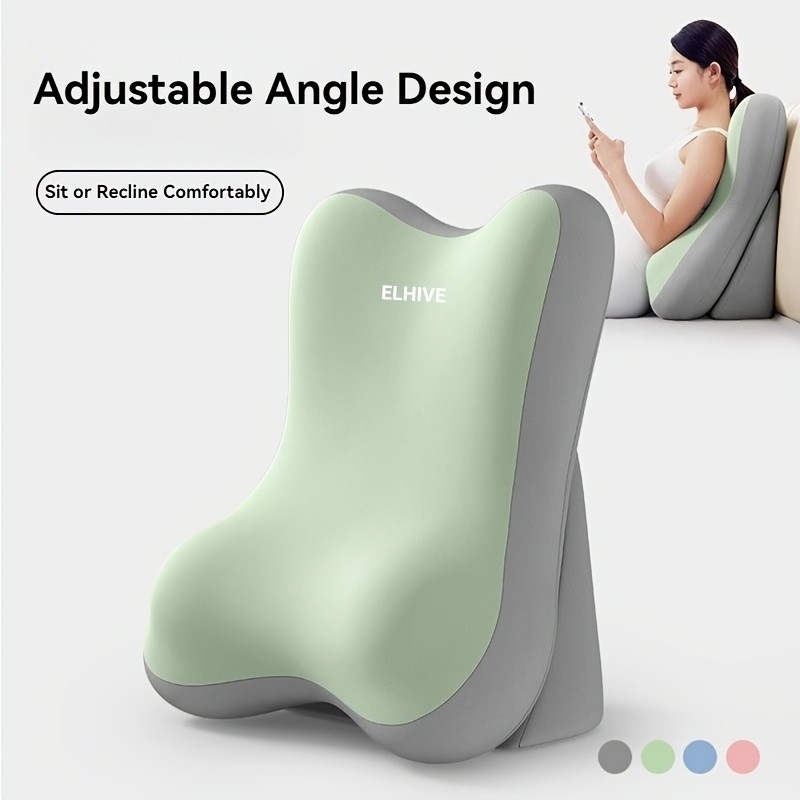ELHIVE Adjustable Backrest Pillow for Bed