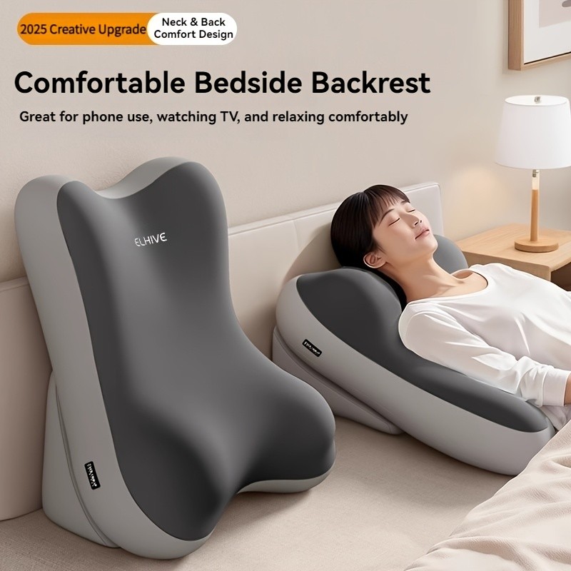 ELHIVE Adjustable Backrest Pillow for Bed